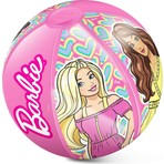 Mondo Barbie Pembe 2 Yaş İçin Şişme Deniz -Plaj Topu 50 cm