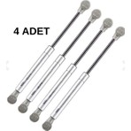 4 Adet Dolap Kapak Pistonu Gazlı Amortisörü Piston Kapak Hidroliği 27 cm Mutfak Dolabı 100N