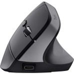 TRUST Bayo+ Ergonomik Kablosuz Mouse 2400 DPI Bluetooth Ev Ofis Kullanımı İçin Siyah