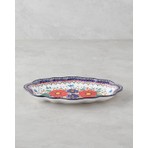 English Home Whimsy Kayık Tabak 35 cm Renkli Dayanıklı Stoneware Malzeme ile Şık Sunum
