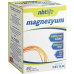 NBT Life Magnezyum P5P Vitamin B6 İçeren 60 Kapsül Türkiye Menşeli Takviye Edici Gıda