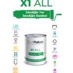 Polisan X1 All Tüm Zeminler Için Yıkanabilen Silinebilen Kokusuz Boya 0.75 Lt 4513 Bulut Beji