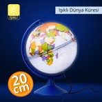SmartFox Gürbüz Işıklı Dünya Küresi 20 cm