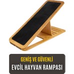 pawdaz Dayanak - Yaşlı, Engelli, Yavru, Ameliyat Sonrası, Kısa Boylu Kediler Ve Köpekler İçin 5 Kademeli Rampa