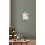 Galaxy Modern 200-A Gold Renk Duvar Saati 30 cm