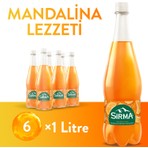 C Vitaminli Mandalina Aromalı Doğal Maden Suyu 6x1 L