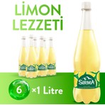 C Vitaminli Limon Aromalı Doğal Maden Suyu 6x1 L