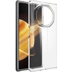 Microcase Honor Magic V3 ile Uyumlu  Sert Kristal Kapaklı Kılıf Şeffaf- AL3157