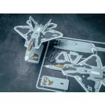 Forge Triverse F-22 Raptor Uçak Kiti Plastik Malzeme ile Detaylı 3D Model Yapım Seti
