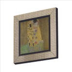 Souvenest Öpücük (Gustav Klimt, 1907) Baskılı Mdf Magnet 7x7
