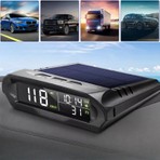 Multizone Tır Kamyon ve Arabalar Için Uyumlu Gps Hız Göstergesi Güneş Enerjili Hız Ölçer