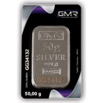 E-Gümüş Genç Metal Rafinerisi 50 Gr Külçe Gümüş 999 Ayar Yüksek Saflıkta Türkiye Menşeli