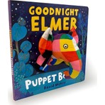 David McKee'nin Goodnight Elmer Puppet Book Ciltli Normal Boy Özellikleri ile Andersen Press Yayını