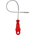 HON Spiral Yaylı Uzun Mıknatıs N52 50 cm Kırmızı Spiral Gövdeli Metal Parça Çekme Aracı