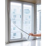 Mrcans 150X130 cm 5 Metre Cırt Bantlı Pencere Sinek Önleyici Kovucu Sineklik Perdesi
