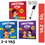 Yükselen Zeka Konuşturan Kitap(Türkçe'de En Çok Kullanılan 1000 Kelime) Yaz-Sil