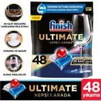 Finish Ultimate 48 Kapsül Bulaşık Makinesi Deterjanı Tableti (1 x 48 Kapsül)