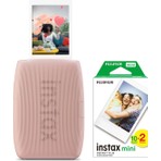 Fujifilm Instax Mini Link 3 Pembe Akıllı Telefon Yazıcısı ve 20'li Mini Film ile Eğlenceli Anılar