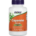 Now Foods Cayenne 500 mg 100 Veg Capsules