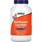 Now Foods Sunflower Lecithin 1200 mg 200 Softgels