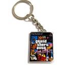 Gta Vice City Retro Minyatür Ps2 Oyun Kutusu Anahtarlık