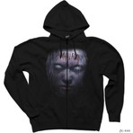Z zepplin Annihilator Siyah Fermuarlı Kapşonlu Sweatshirt