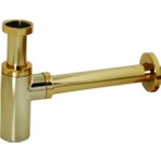 Creavit Lavabo Sifon 33 cm G1 1/4 - Altın