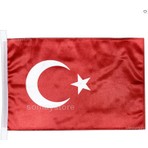 Goldsea Marine Tekne Türk Bayrağı Çift Katlı Saten 30x45cm Kalın Kumaş ile Dayanıklı Kullanım