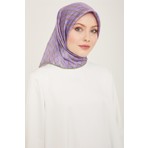 Armine Klasik Desenli Twill İpek Eşarp 24Ya9152 85 04