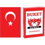 Buket Türk Bayrağı 30 x 45