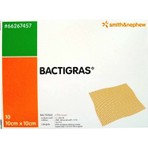 BACTIGRAS-KLORHEKDISIN Tül Yara Yanık Bakım Örtüsü 10cmX10cm 1 Kutu (10 Adet)