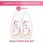 Dove Sugar Cookie Duş Jeli 450 ml X2 Nemlendirici Etkisi ile Tatlı Kurabiye Kokusu Sunar