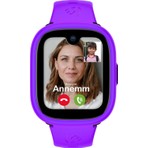 Wiky Watch 5 Plus Akıllı Çocuk Saati 1,78 inç Ekran Görüntülü Arama GPS Sağlık Takibi Mor