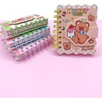 Honey Bear Cırtlı Cep Boy Sevimli Ayıcık Mini Not Defteri (7x8 Cm) - Kahverengi