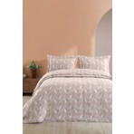 Elart Stil Yatak Örtüsü Çift Kişilik Elyaflı 3 Parça (270x260 cm) Bej