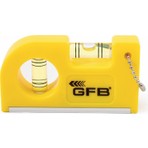 Gfb Mıknatıslı Cep Tipi Su Terazi 8 cm Kırmızı Profesyonel Ölçüm Aracı GFB5537
