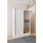 Aeka AE-3071 Patentli Ideal Aynalı Vestiyer Portmanto Ayakkabılık Raflı Askılıklı, Beyaz