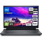 Dell G15 5530 I7-13650HX 32-GB DDR5 1 TB SSD RTX4060 (8GB-140W) 15.6" Fhd 165Hz Windows 10 Home Taşınabilir bilgisayar G155530014UHMF67