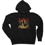 Z zepplin Body Count Manslaughter Siyah Kapşonlu Sweatshirt Hoodie