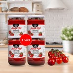 Ayaş Domates Salçası Ayaş Akkaya Köyü Domates Salçası 4 Adet 680gr Doğal Ürün