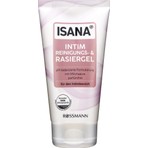 Isana 150 ml Intim Temizleme ve Tıraş Jeli Naturel Aroma ile Cilt Dostu Formül