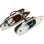 Goldsea Tekne Burun Feneri Iskele Sancak Takım Gömme 316 Paslanmaz 12v LED 60x200mm