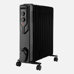 Voltomat 2300W 11 Dilim Yağlı Radyatör Siyah