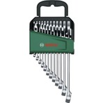 Bosch 12 Parça Kombine Anahtar Seti Yüksek Dayanımlı Çelik Malzeme ile Ergonomik Tasarım