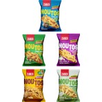 Züber Noutos Karma Atıştırmalık Paketi 55g x 5 Adet (Ege, Kajun, Ekşi Krema, %100 Yer Fıstığı, Yoğurt)
