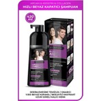Hızlı Beyaz ve Gri Kapatıcı Şampuan 420 ml - Doğal Siyah, Argan, Keratin ve Kolajen Içeren