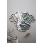 Ohlala Koala 3'lü Nakışlı Çıtçıtlı Badi - Zıbın Model 3