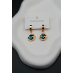 Trend Collection Zirkon Taşlı Paslanmaz Çelik Kadın Küpe Yıldız Temalı Şekil ile Zarif Tasarım