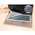 Ucuzal Notebook Laptop Klavye Koruyucu Silikon 15.6 inç 36 x 13 cm Çizilmeye Dayanıklı Uyumlu Casper