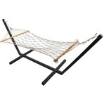 Abronya 1 Adet Siyah Renk Hamak Ayağı 40x40 mm Malzeme ile Rahat Kullanım Sağlar
